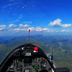 Flugwegposition um 15:14:36: Aufgenommen in der Nähe von Donnersbach, Österreich in 2648 Meter